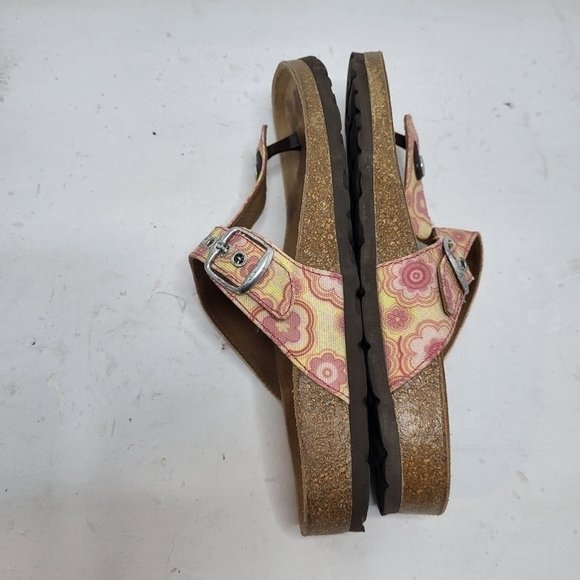 Biotime Women's Floral Print Thong Sandal Size 40 - Picture 7 of 11